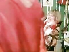 Crazy vintage porn star in classic porn clip