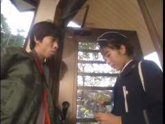 Ai lijima in policewoman uniform