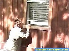 Blonde Fucked In Calssic Porn